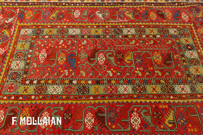 Antique Turkish Melas Rug n°:58346243